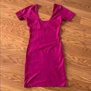 Fuchsia dress